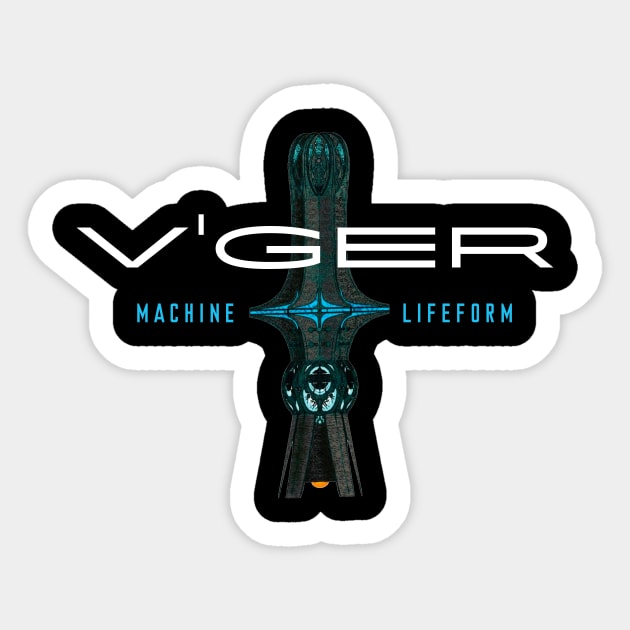 V'ger Sticker by MindsparkCreative